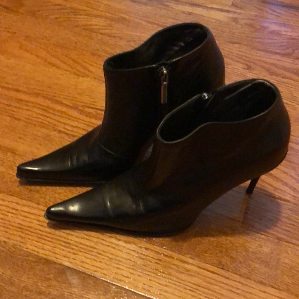 Dibrera  Italian leather ankle boots